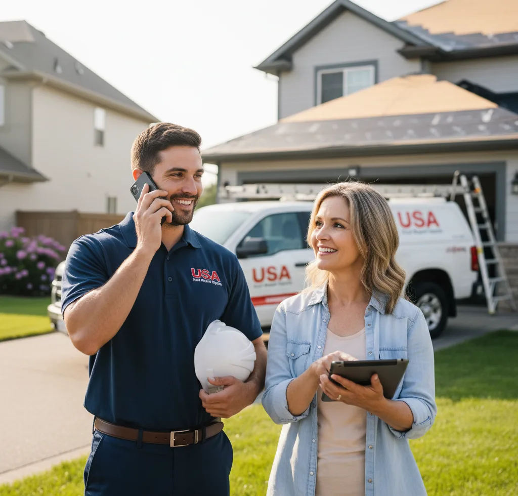 USA Roof Repair Experts customer support in Kamas